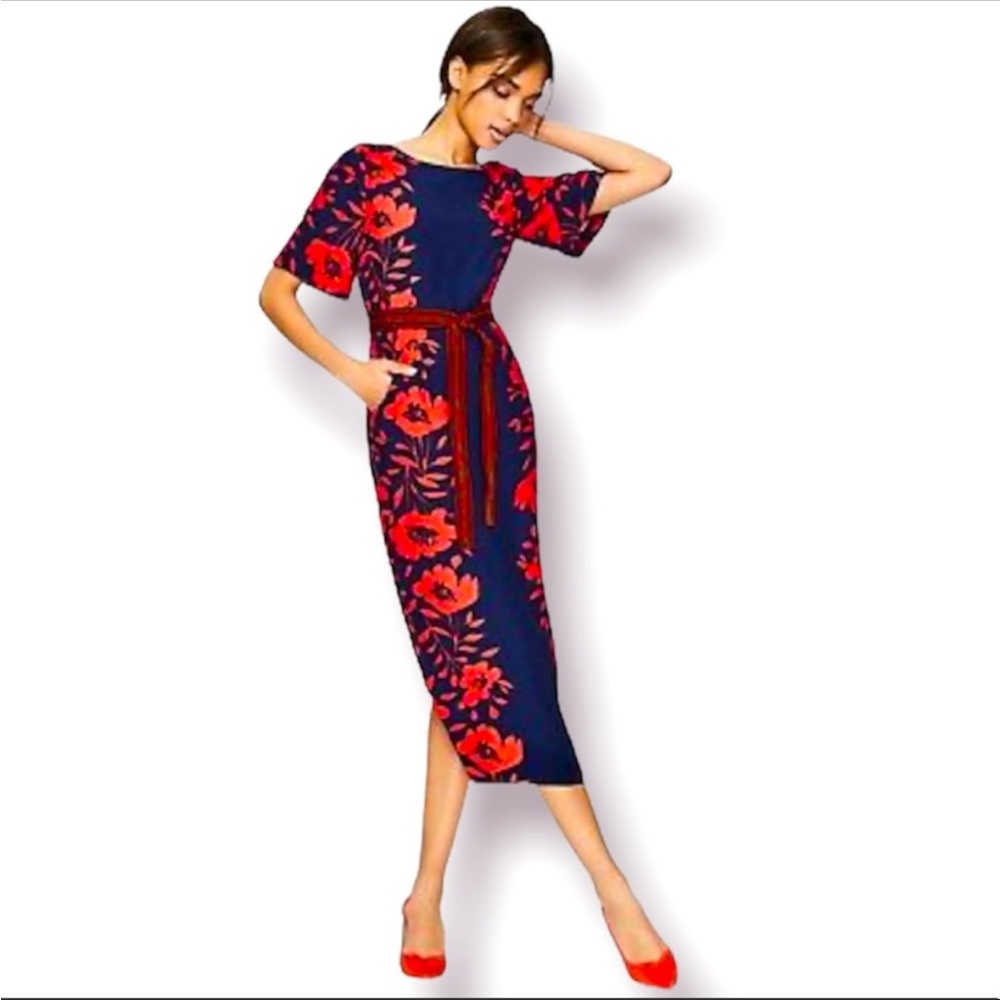NWT Boden Elspeth Poppy Dress Size 14